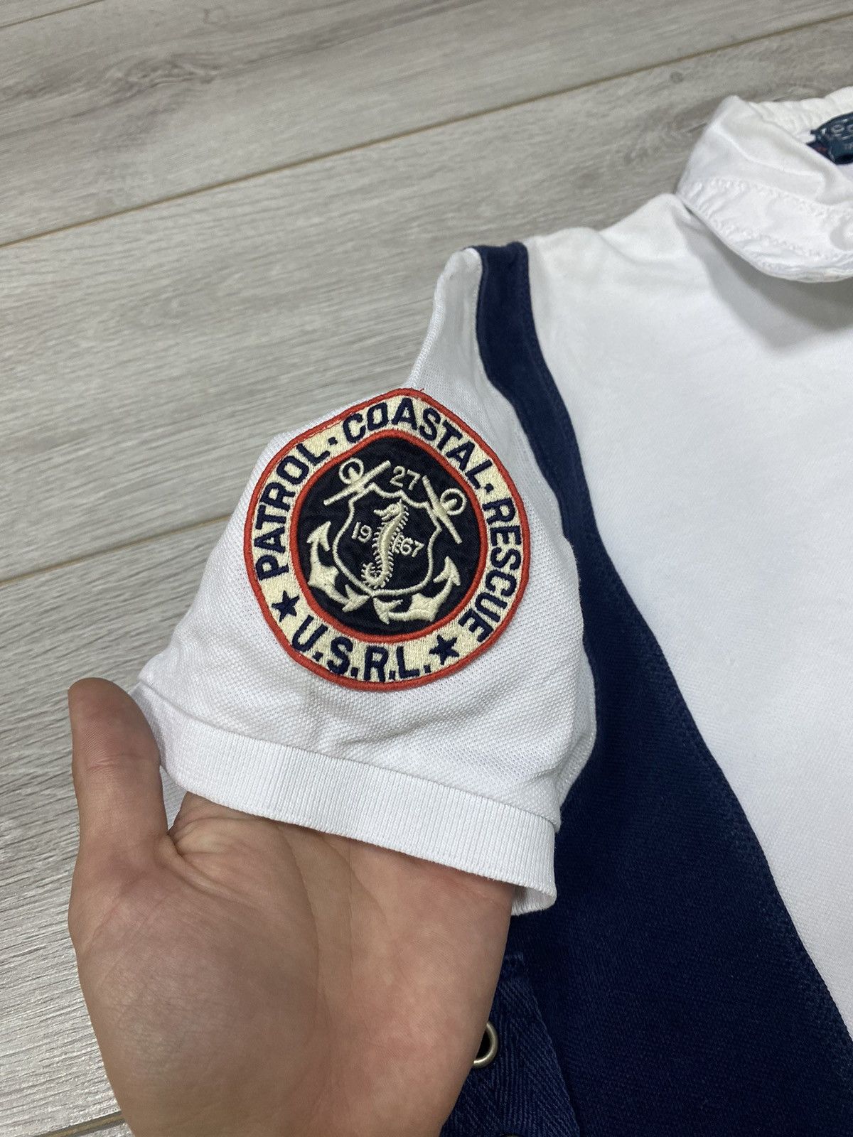 Polo Ralph Lauren Polo Ralph Rescue 🛟 Patrol USRL vintage embro logo shirt Size US XL / EU 56 / 4 - 2 Thumbnail