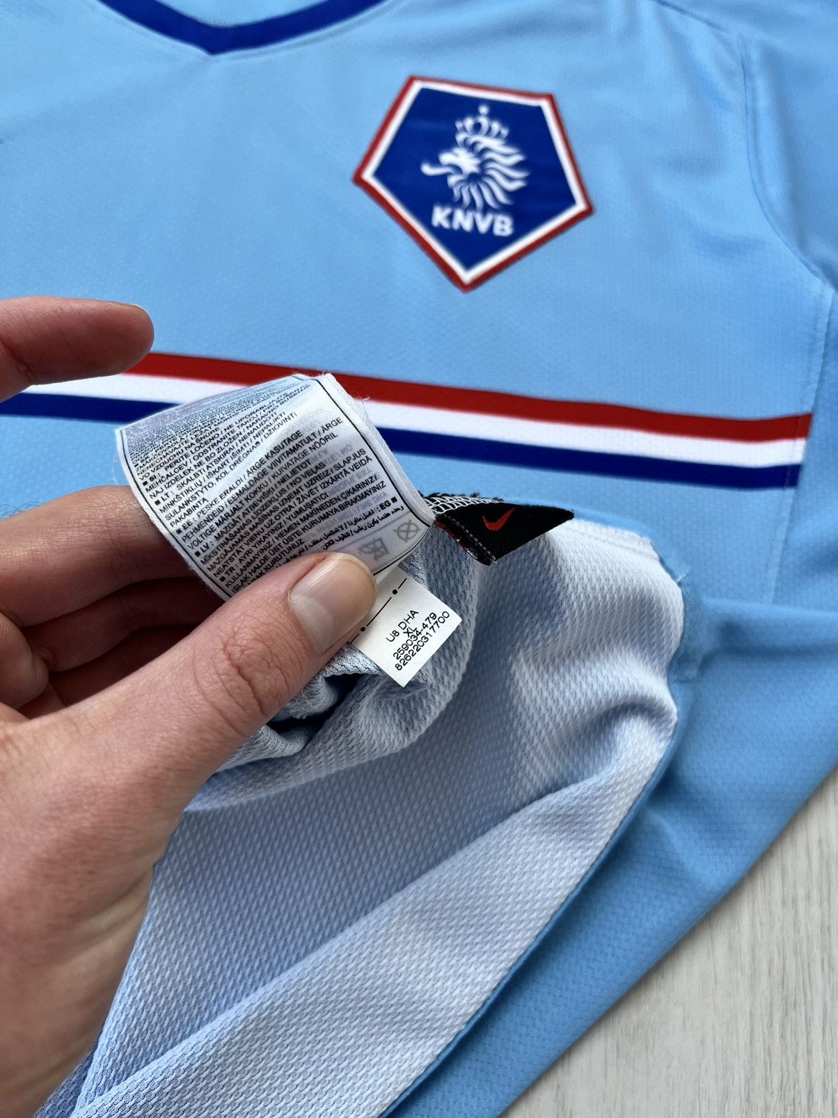 Nike Vintage Nike Netherlands Holland Away Soccer Jersey 2008/09 Size US S / EU 44-46 / 1 - 8 Thumbnail