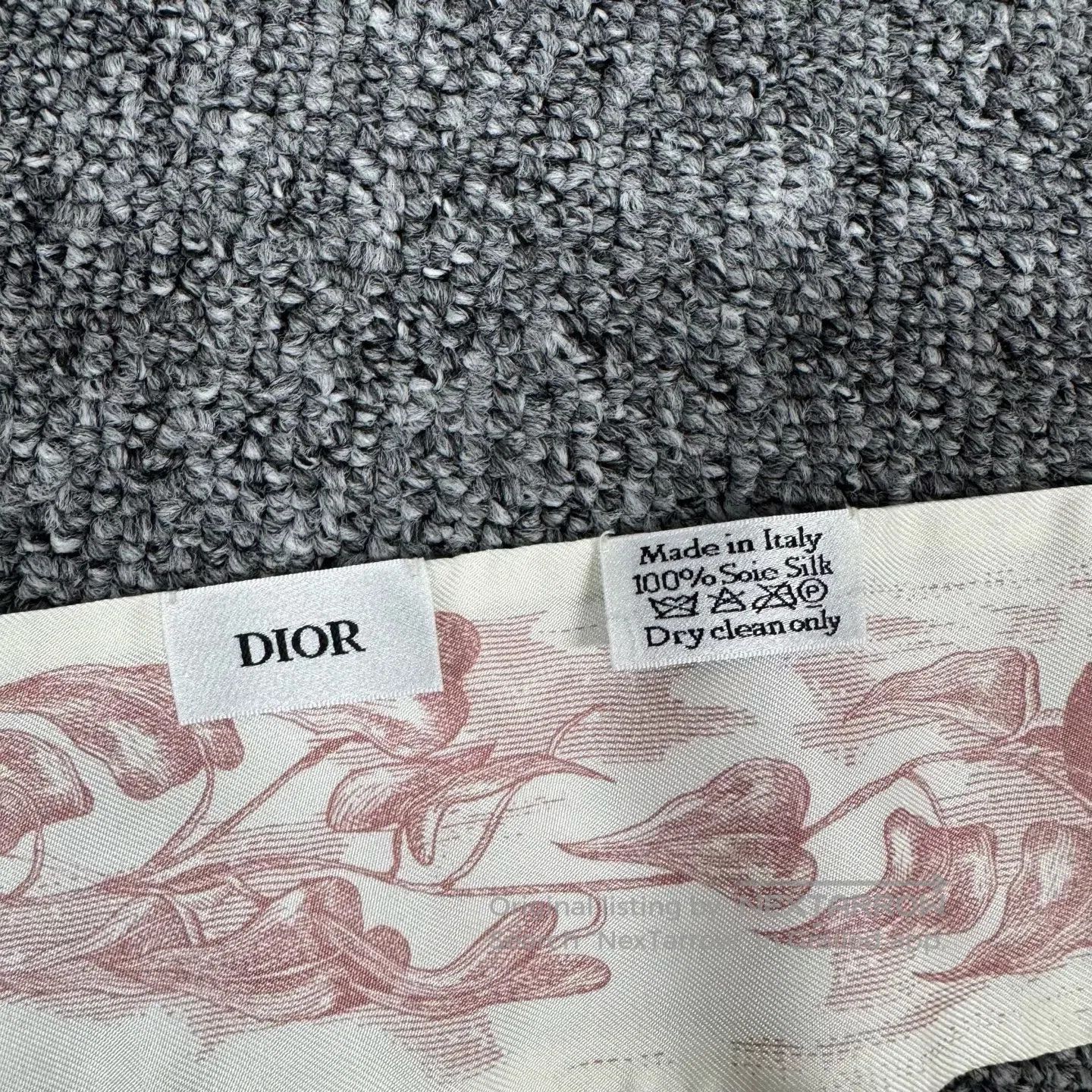 Dior Dior Zoo Series Twilly Scarf – Mitzah Edition| Size ONE SIZE - 4 Thumbnail