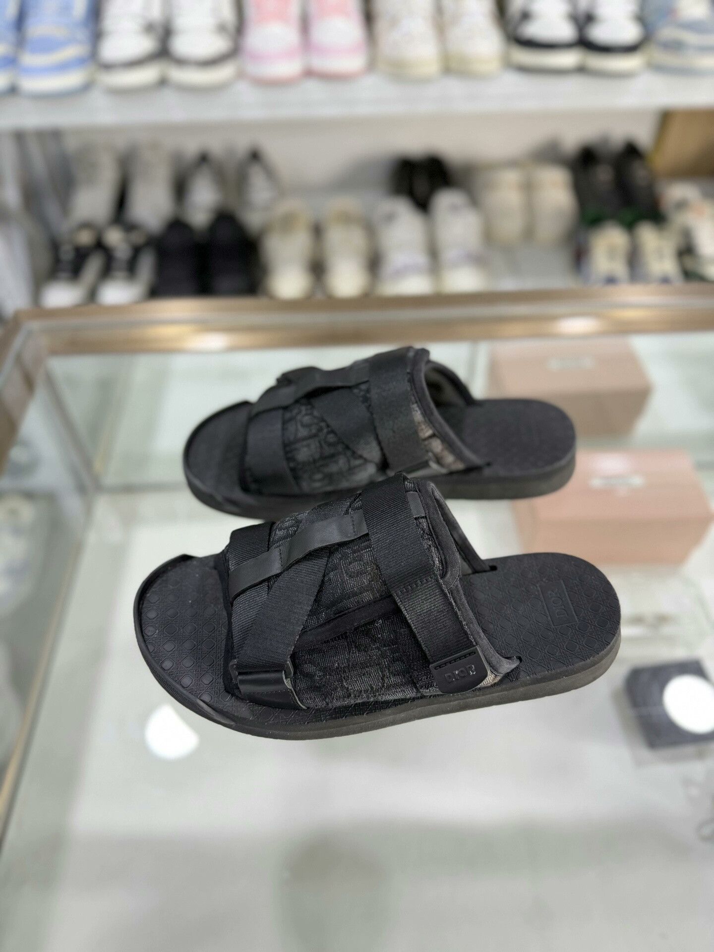 Dior Dior Men's Tactical Strap Sandals Size US 10 / EU 43 - 1 Thumbnail