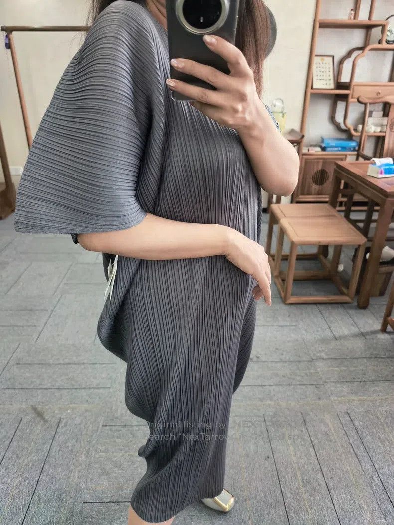 Issey Miyake Issey Miyake Dress Size L / US 10 / IT 46 - 5 Thumbnail