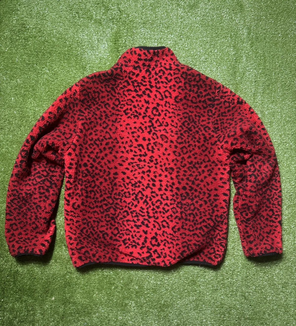 Supreme 2017 Supreme Leopard Fleece Reversible Jacket Size US M / EU 48-50 / 2 - 4 Thumbnail