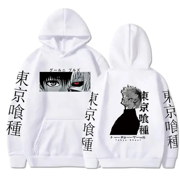 VIBE Anime Hoodies Ken Kaneki Graphic Size US M / EU 48-50 / 2 - 2 Thumbnail