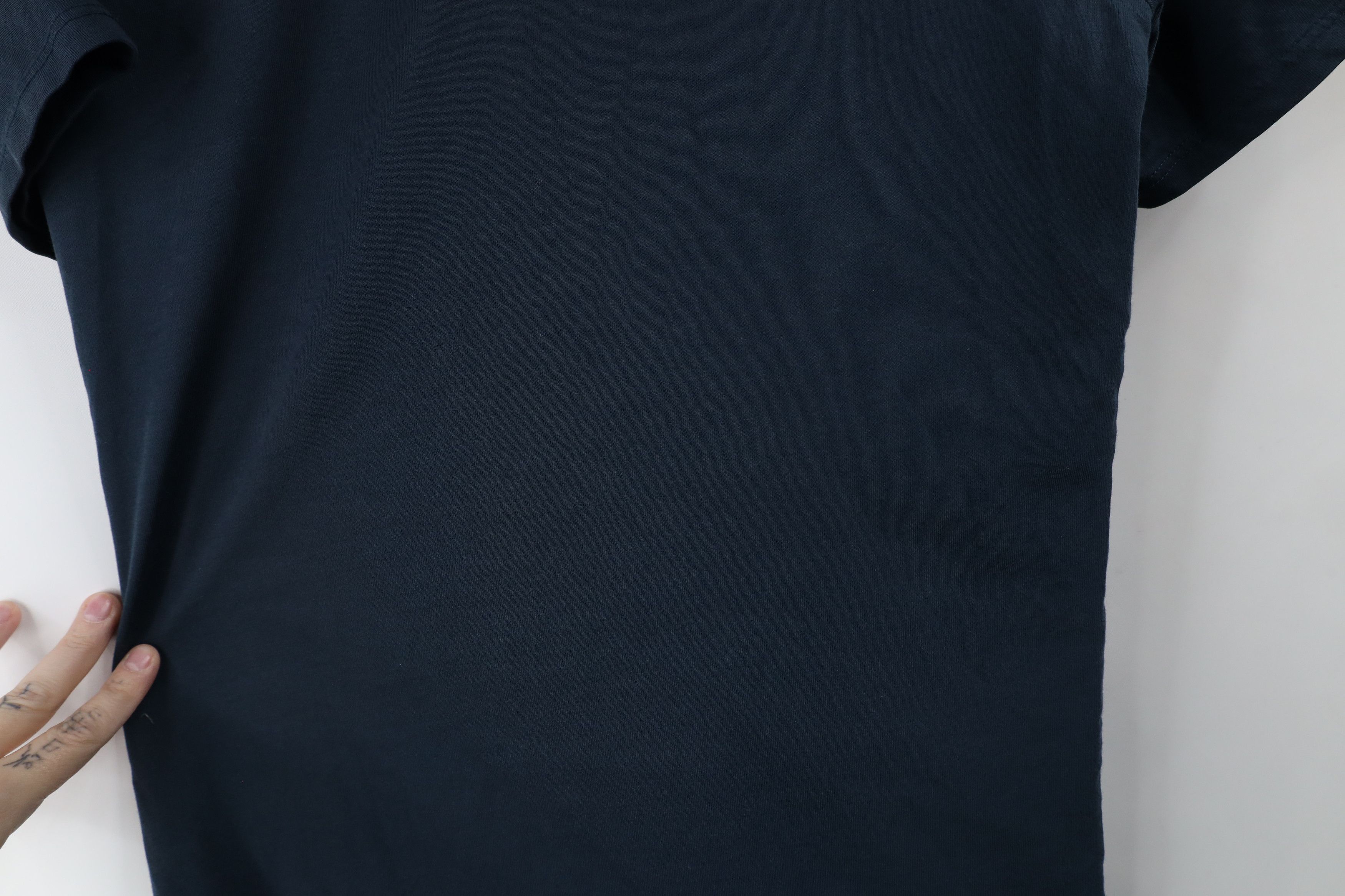 Nike × Vintage Vintage Nike Golf Spell Out Big Swoosh Logo t-Shirt Blue Size US M / EU 48-50 / 2 - 11 Thumbnail