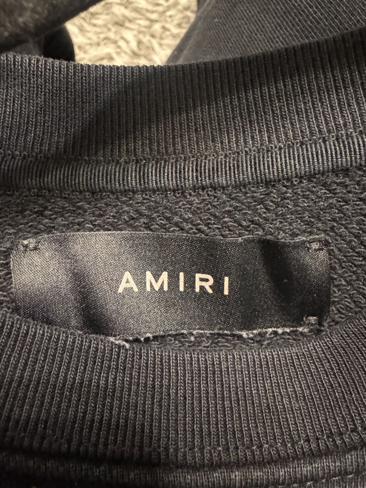 Amiri amiri crew neck Size US S / EU 44-46 / 1 - 8 Thumbnail