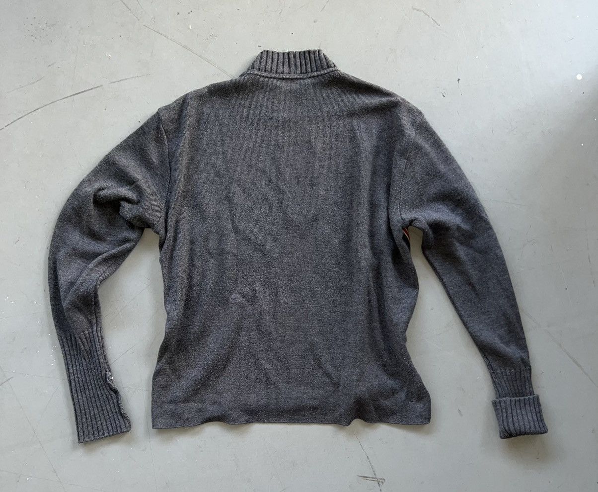 Jean Paul Gaultier Jean Paul Gaultier Junior 90s striped knit sweater with logo Size US XL / EU 56 / 4 - 3 Thumbnail