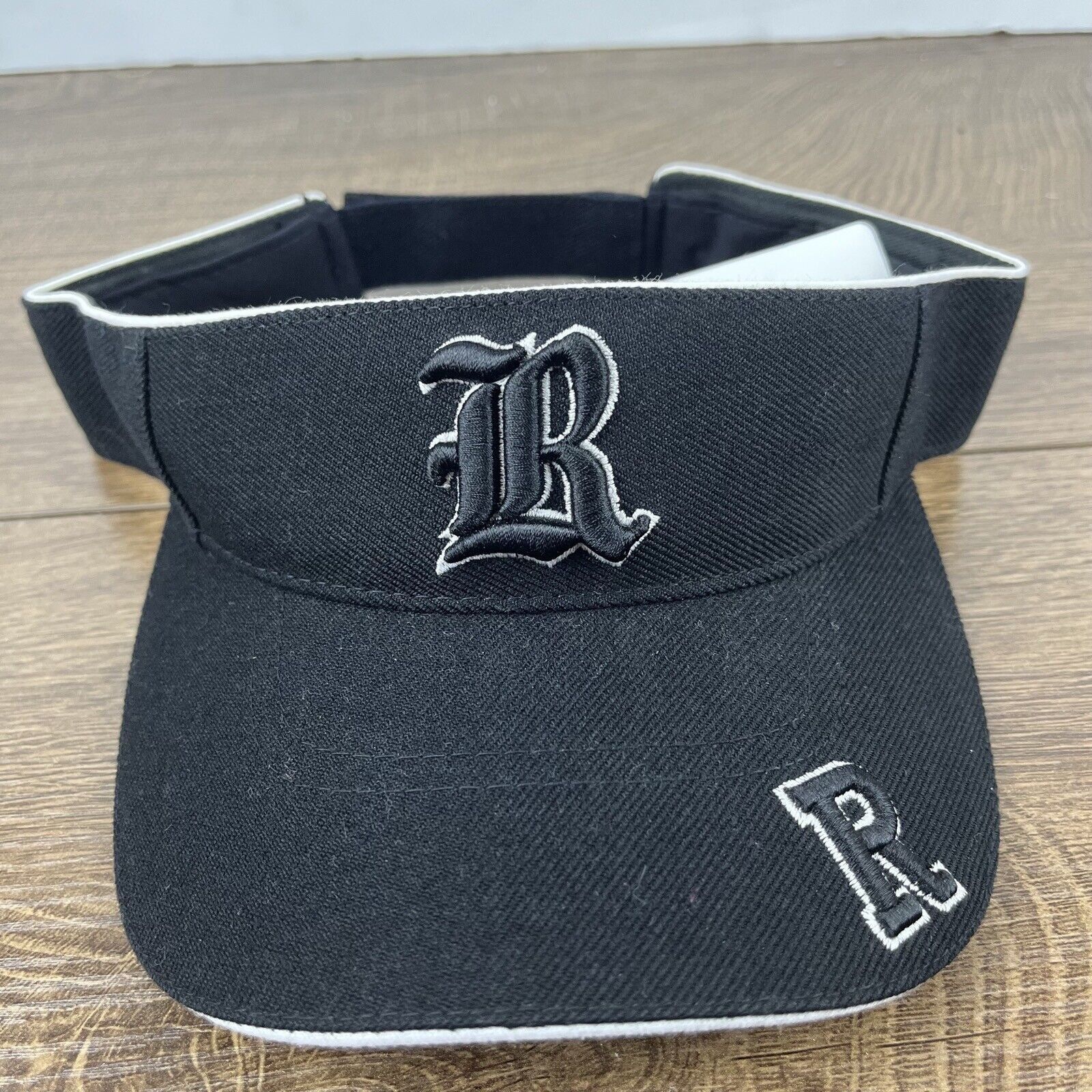 Other Richmond Visor Hat Black Hat Adjustable Richmond Virginia Ad Size ONE SIZE - 3 Thumbnail