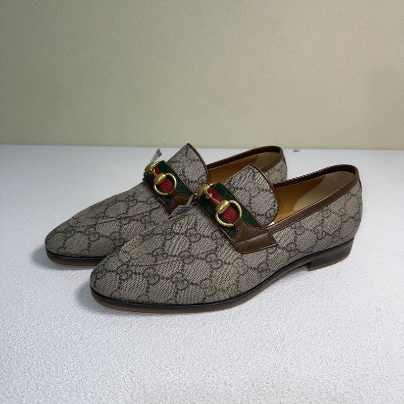 Gucci Gucci Horsebit Leather Loafers for Men - Size US 8.5 / EU 41-42 - 1 Thumbnail
