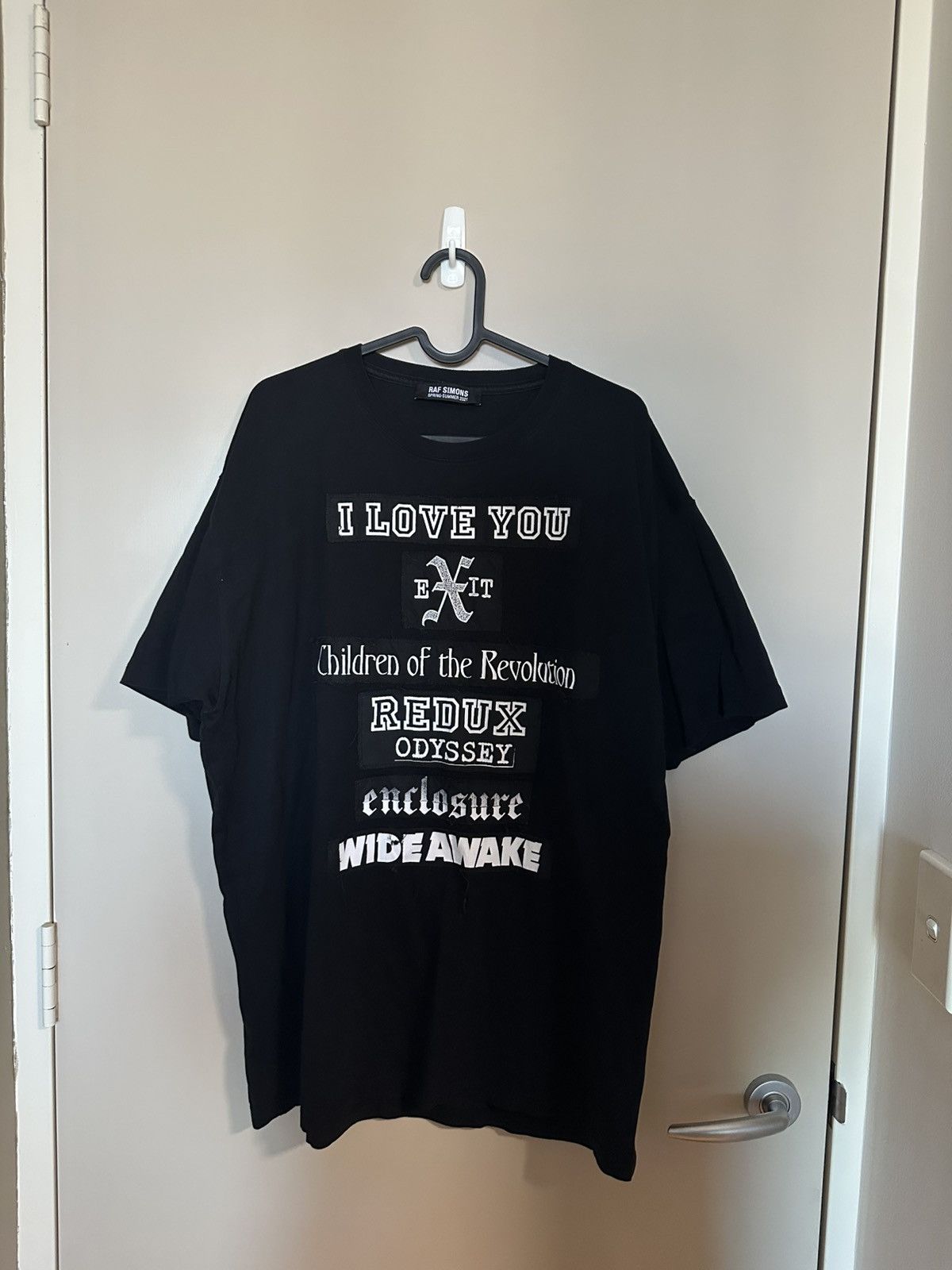 Raf Simons I Love You Children of the Revolution T-Shirt