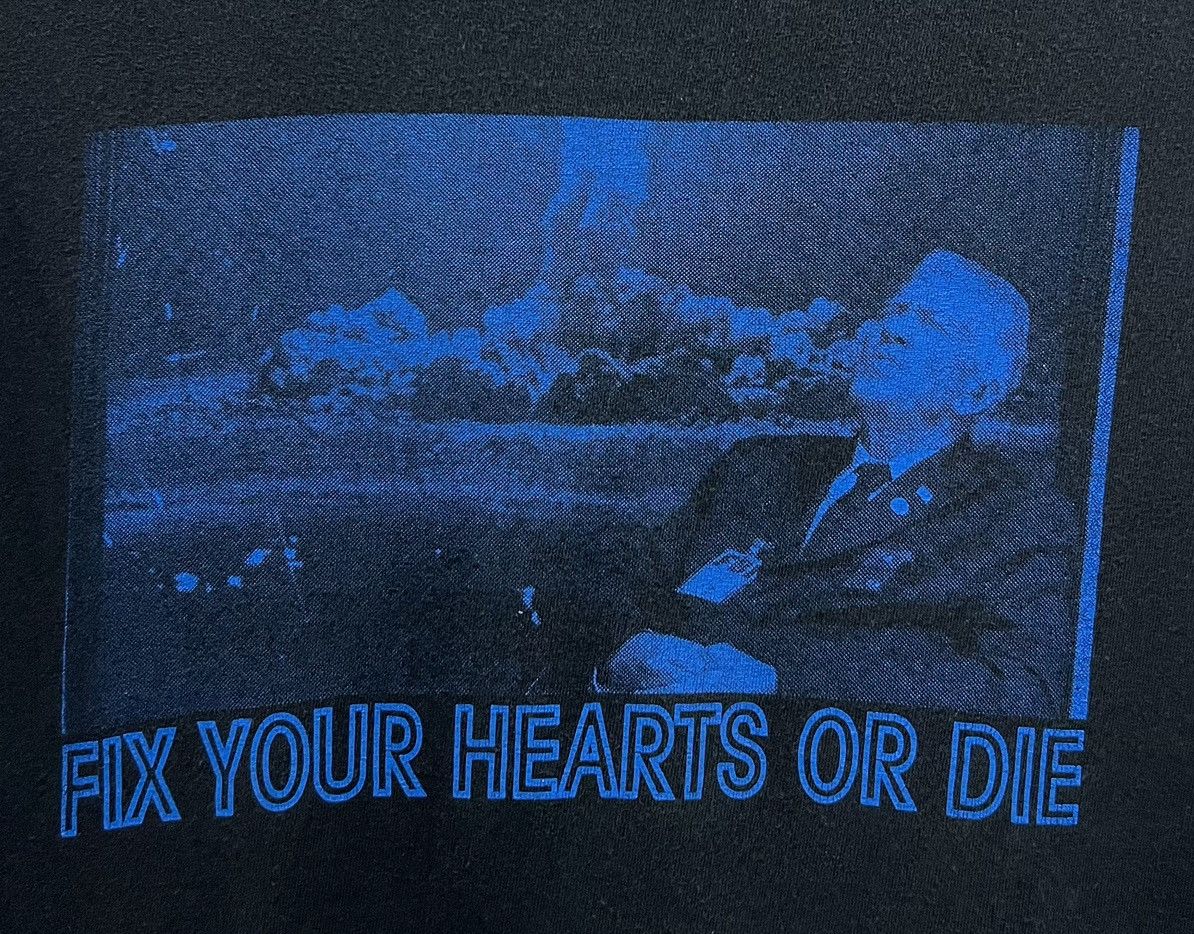 Gildan × Vintage BLUE ROSE TASK FORCE FIX YOUR HEARTS OR DIE SHIRT Size US L / EU 52-54 / 3 - 3 Thumbnail