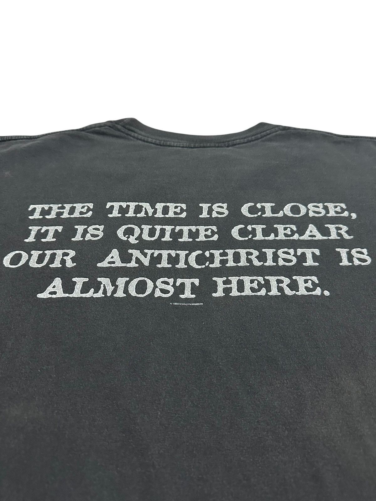 Band Tees × Vintage Vintage 1996 Marilyn Manson The End Shirt Size US XL / EU 56 / 4 - 4 Thumbnail