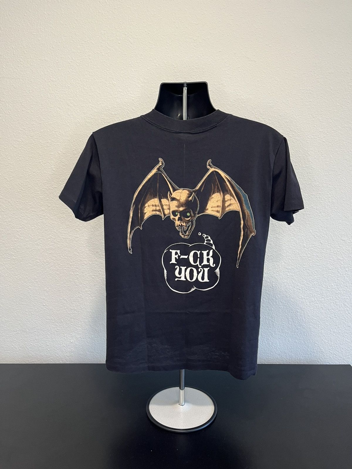 Band Tees × Vintage Overkill we don’t care what you say shirt vintage 80s metal Size US L / EU 52-54 / 3 - 2 Thumbnail