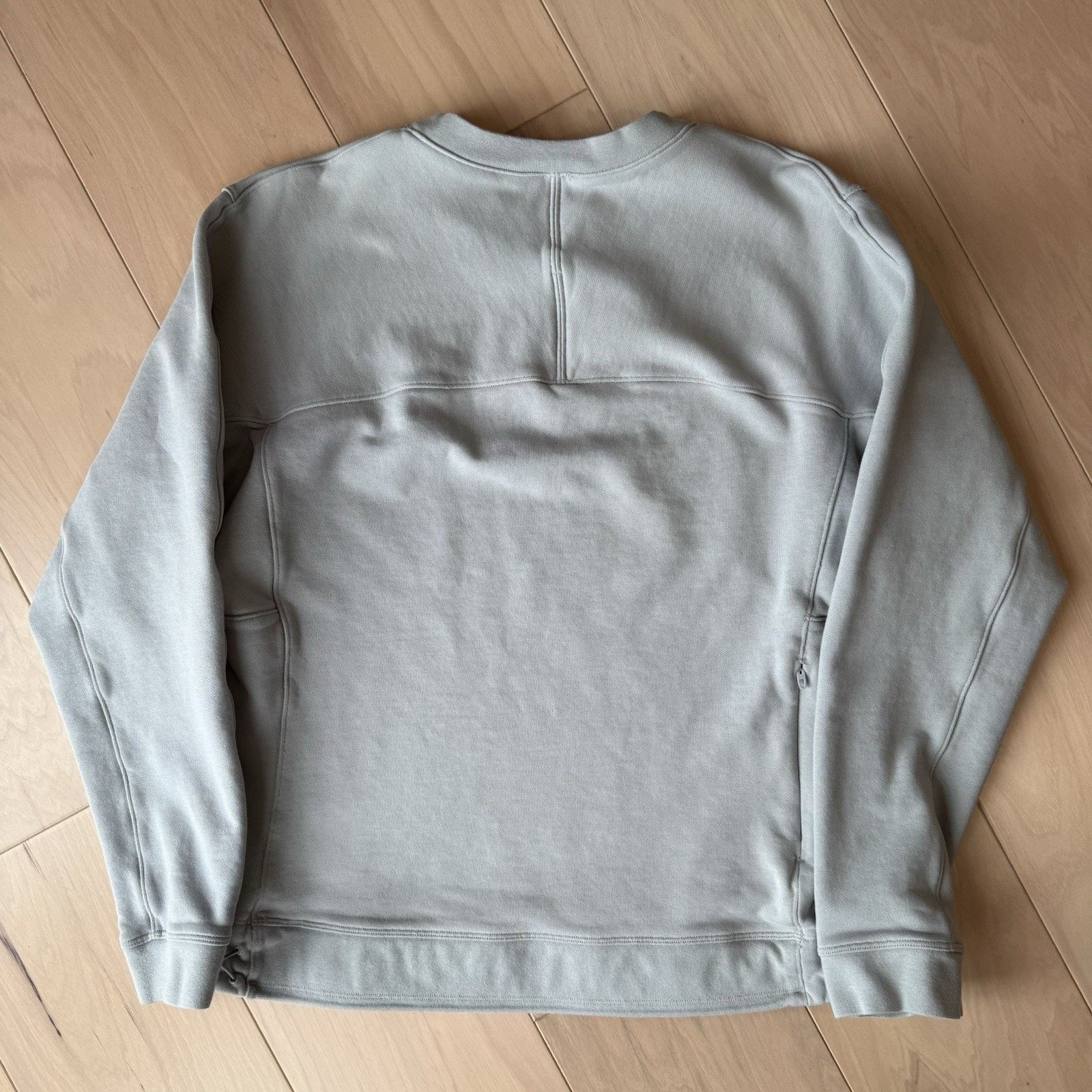 Lululemon Lululemon French Terry Oversized Crew Medium Gray Fleece Size US M / EU 48-50 / 2 - 9 Thumbnail