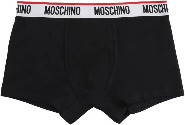 Moschino o1y0225 Size : XS / Logo 3-Piece Set Boxer in Black Size ONE SIZE - 4 Thumbnail