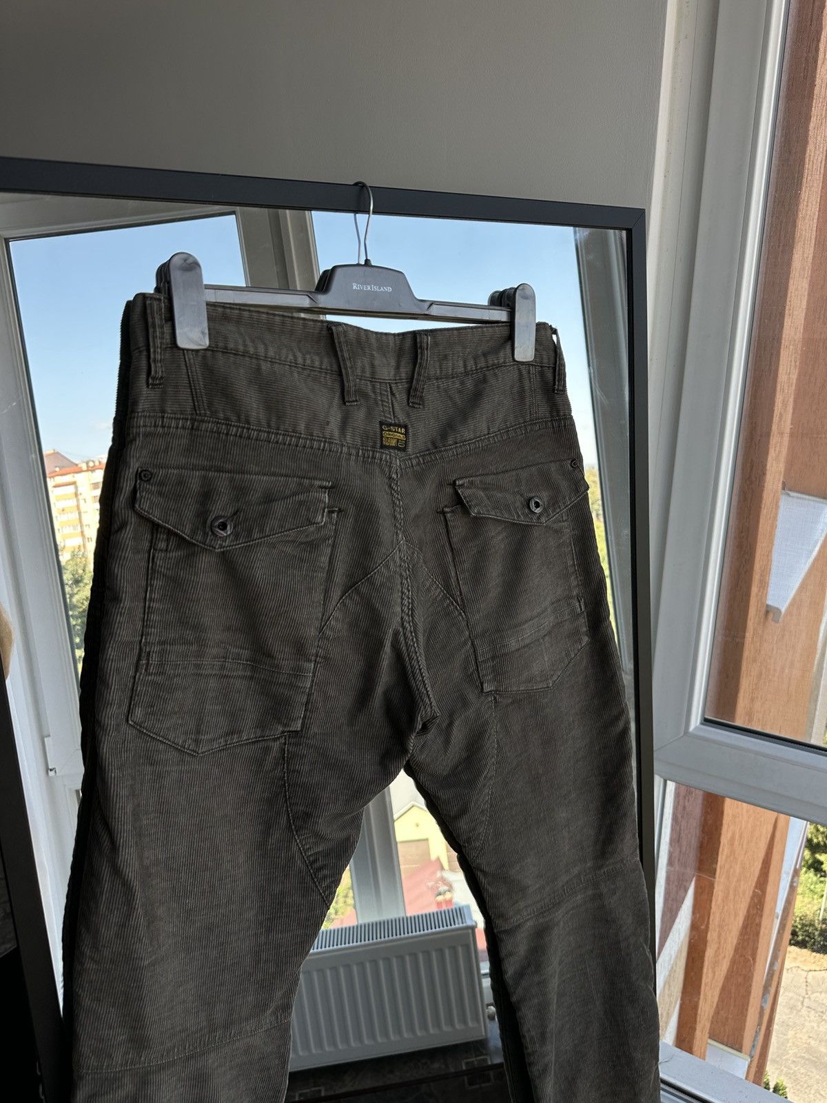 G-Star Vintage G Star Raw Velvet General 3D Tapered Cargo Pants Size US 33 - 7 Thumbnail