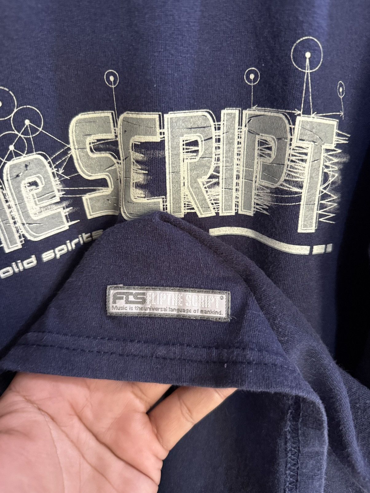Vintage Vintage Flip The Script Music European Hip Hop Faded XXL Tee Size US XXL / EU 58 / 5 - 6 Thumbnail