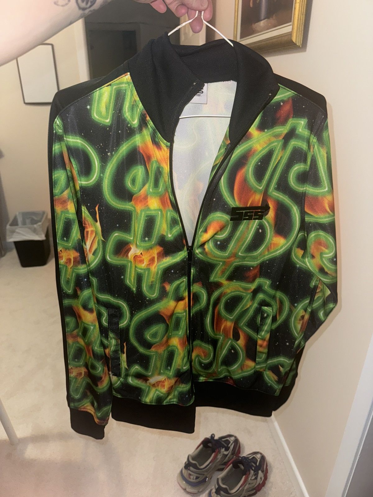 image of Sss World Corp $$$ Jacket in Green, Men's (Size Small)