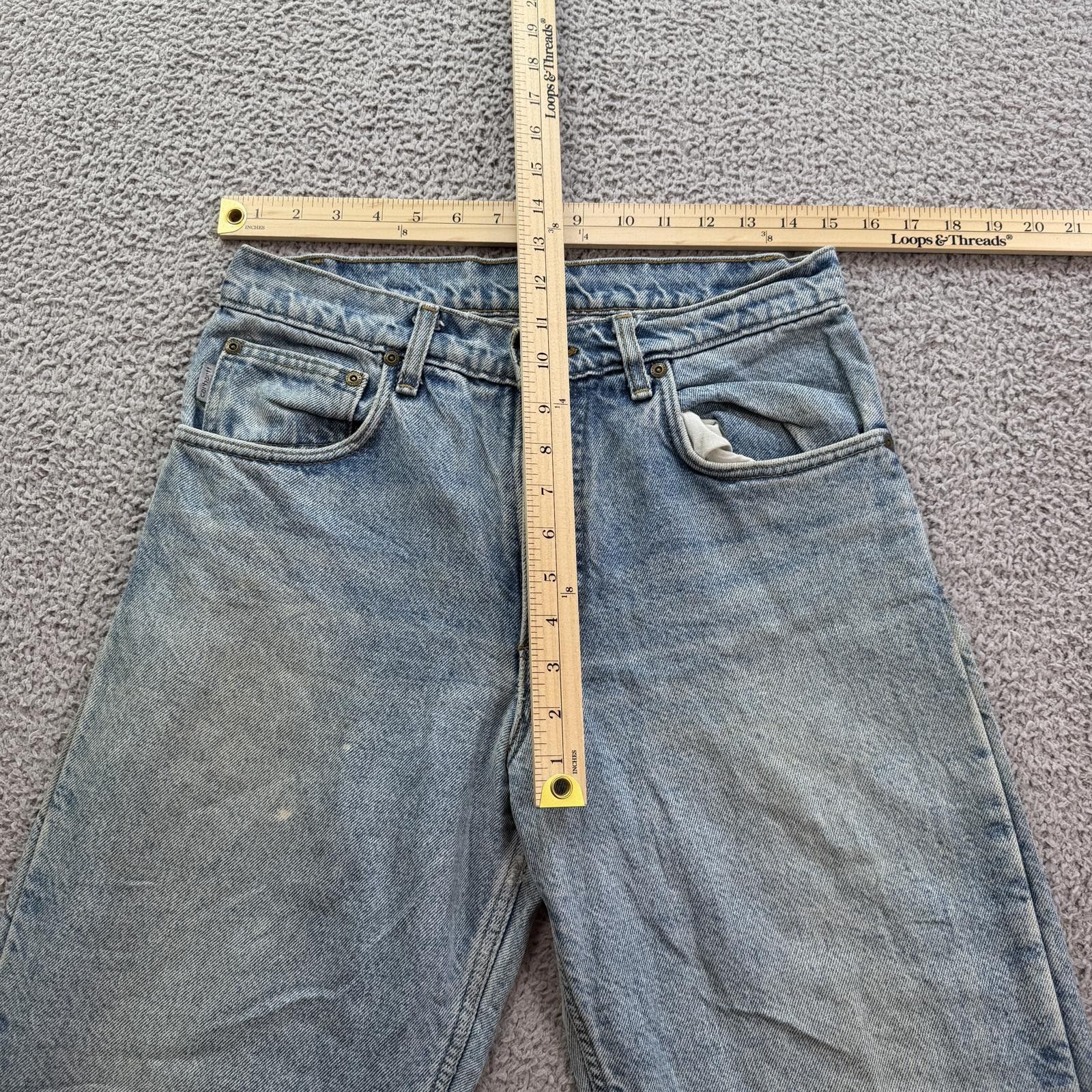 Carhartt Vintage Carhartt Flannel Lined Denim Jeans 30x31 Relaxed Fit Size US 30 / EU 46 - 3 Thumbnail