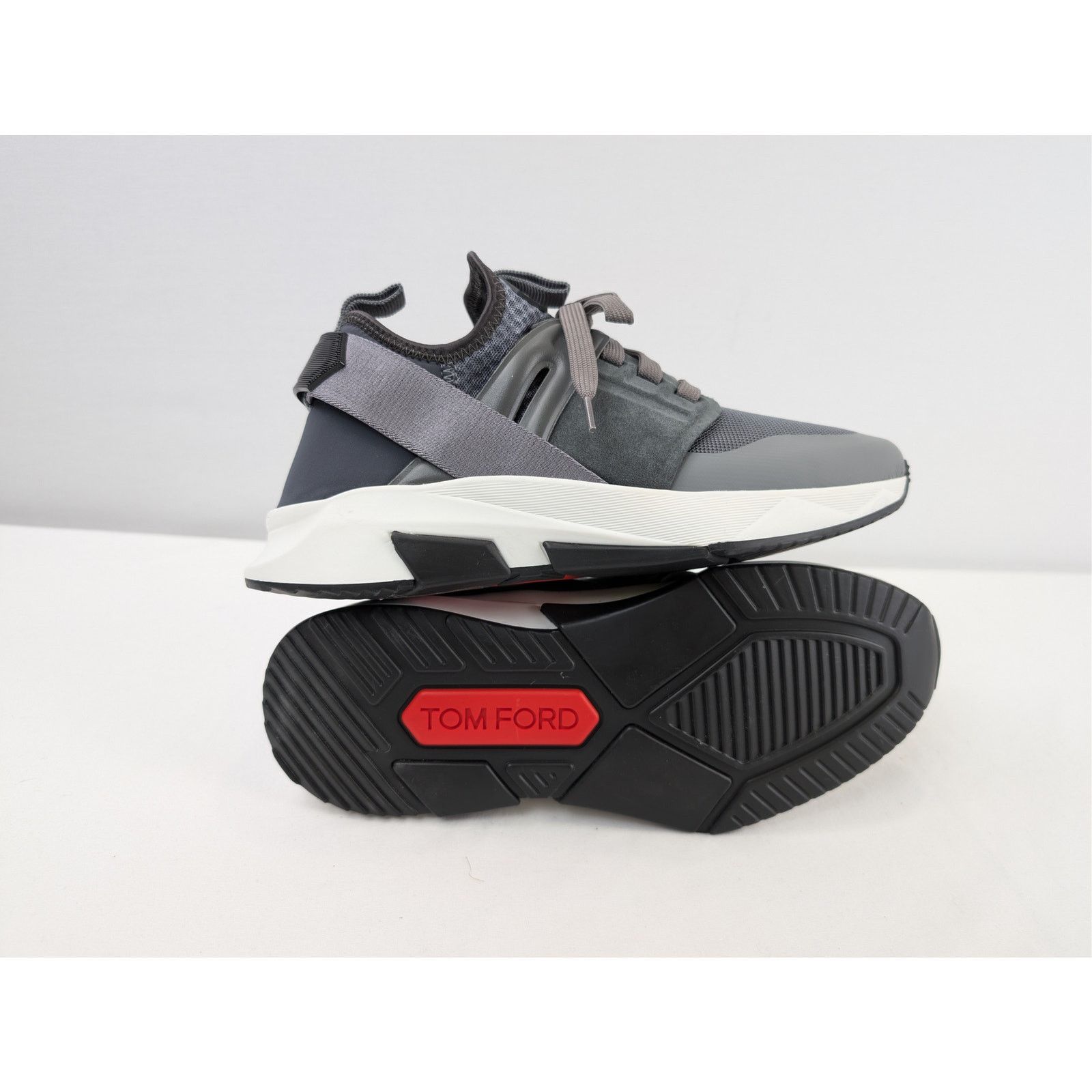 Tom Ford o1rshd1 Jago Runner Sneakers in Grey Size US 8.5 / EU 41-42 - 1 Thumbnail