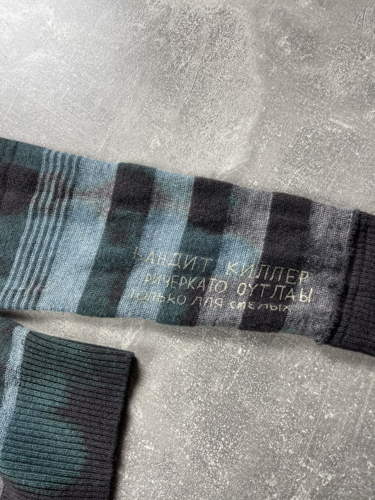 Diesel Diesel Archives Bandit Killer Russian Cyrillic Wool Sweater Size US M / EU 48-50 / 2 - 3 Thumbnail