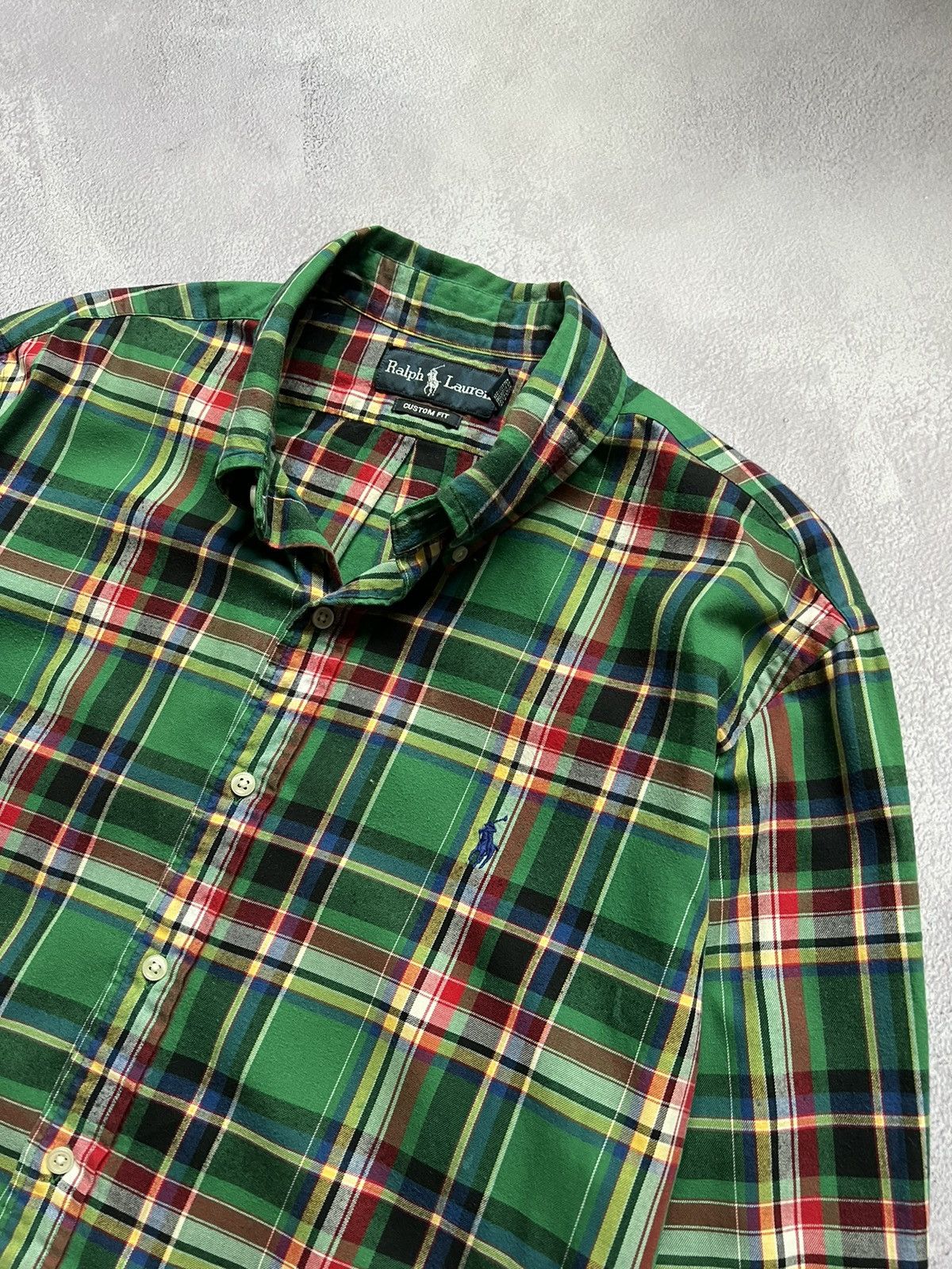 Polo Ralph Lauren Polo Ralph Lauren Plaid Thick Shirt Men’s XL Size US XL / EU 56 / 4 - 4 Thumbnail