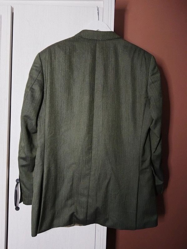 Designer × Ermenegildo Zegna × Vintage Windsor jacket with Zegna material Size US L / EU 52-54 / 3 - 3 Thumbnail