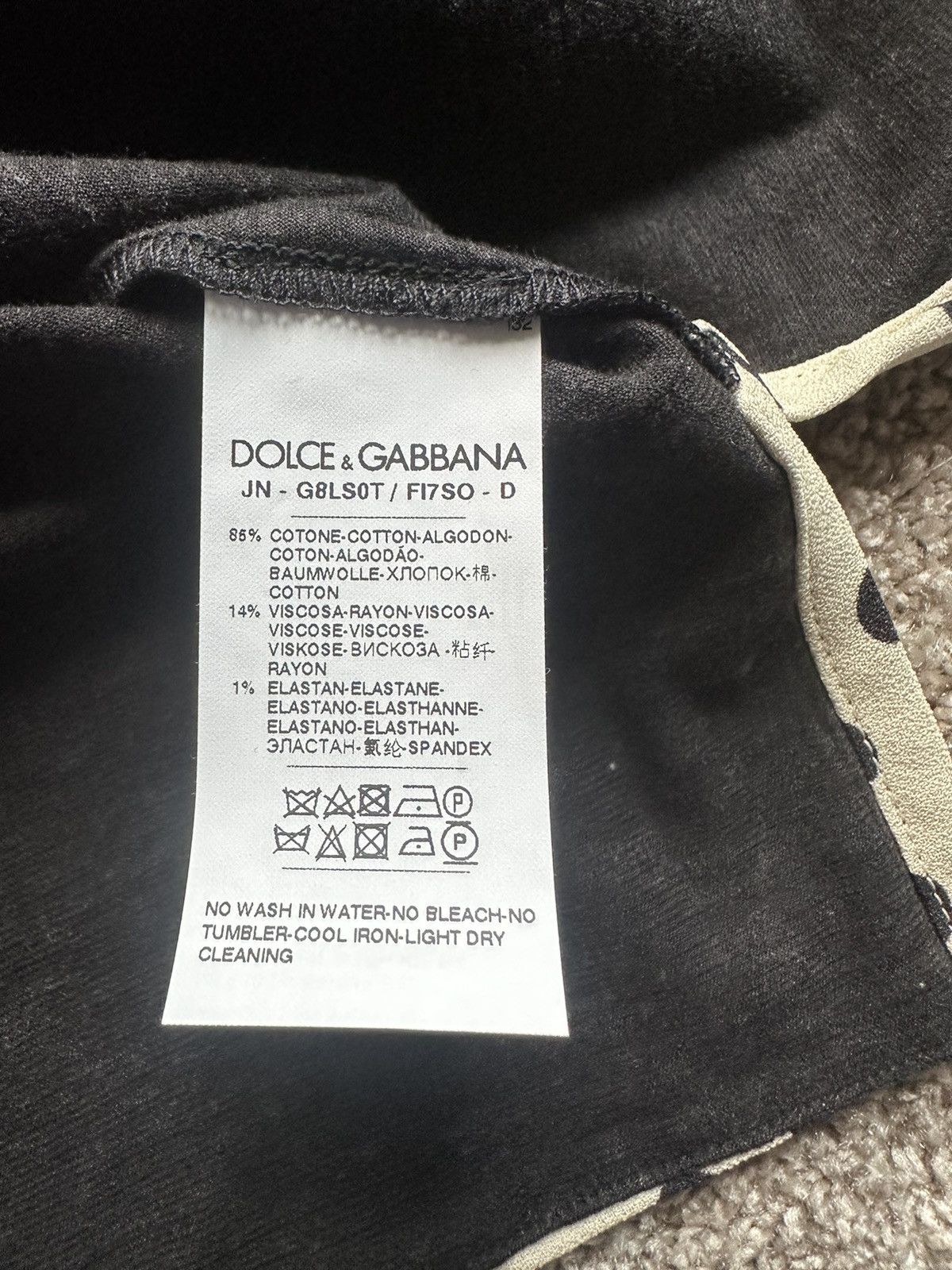 Dolce & Gabbana SS20 Dolce & Gabbana D&G tank top vest t shirt L Size US L / EU 52-54 / 3 - 18 Thumbnail