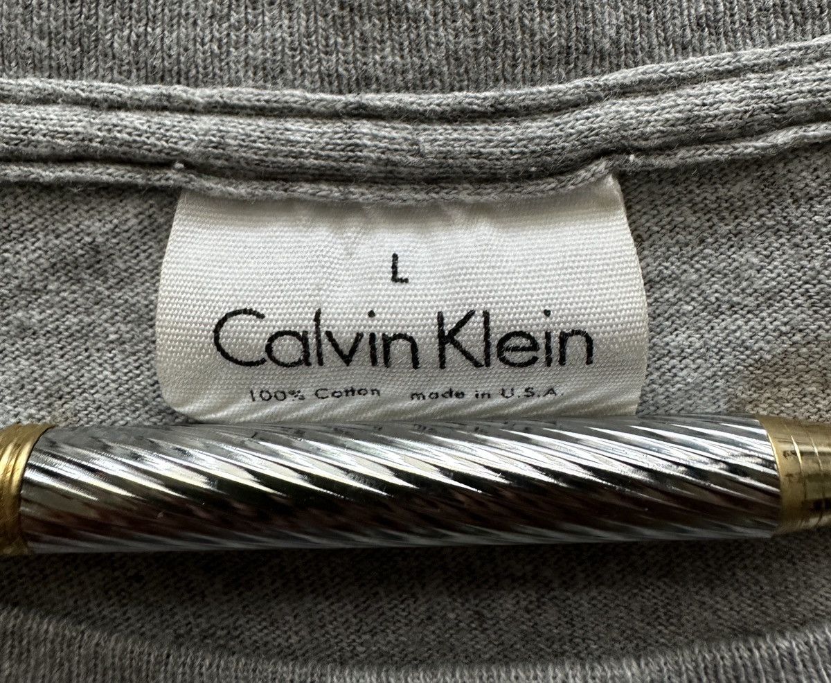 Calvin Klein VINTAGE 90’s CALVIN KLEIN 1 ONLY BOX TEE , SHIRT Size US L / EU 52-54 / 3 - 11 Thumbnail