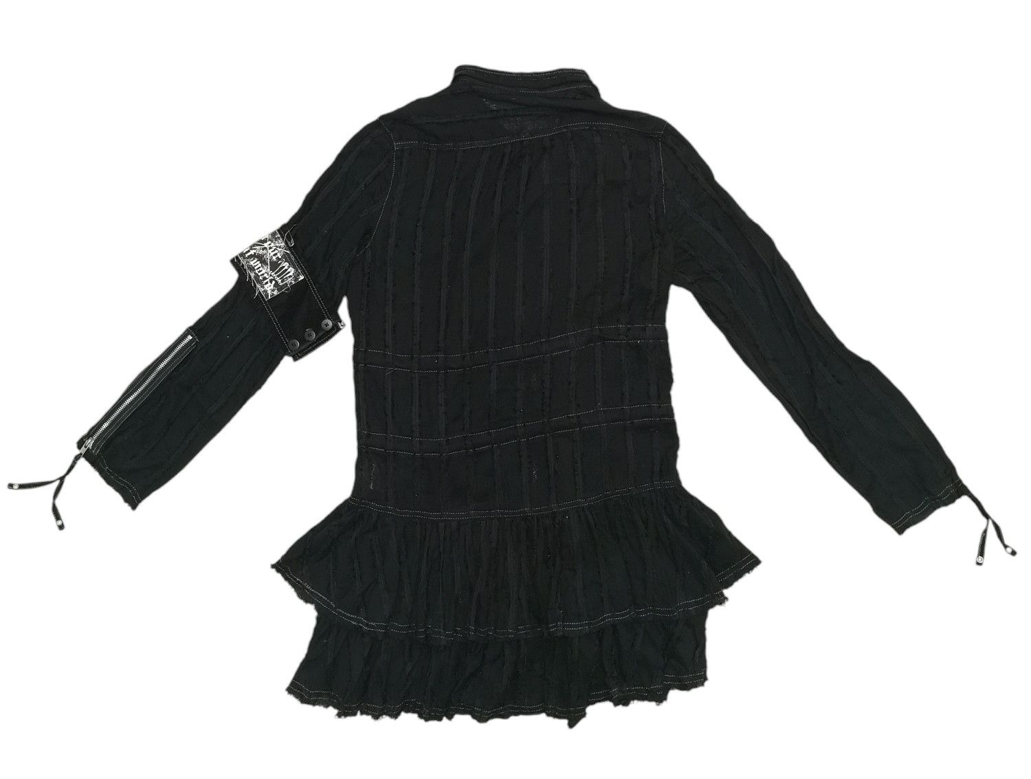 If Six Was Nine Algonquins Bondage Punk Gothic Light Jacket Size S / US 4 / IT 40 - 2 Thumbnail
