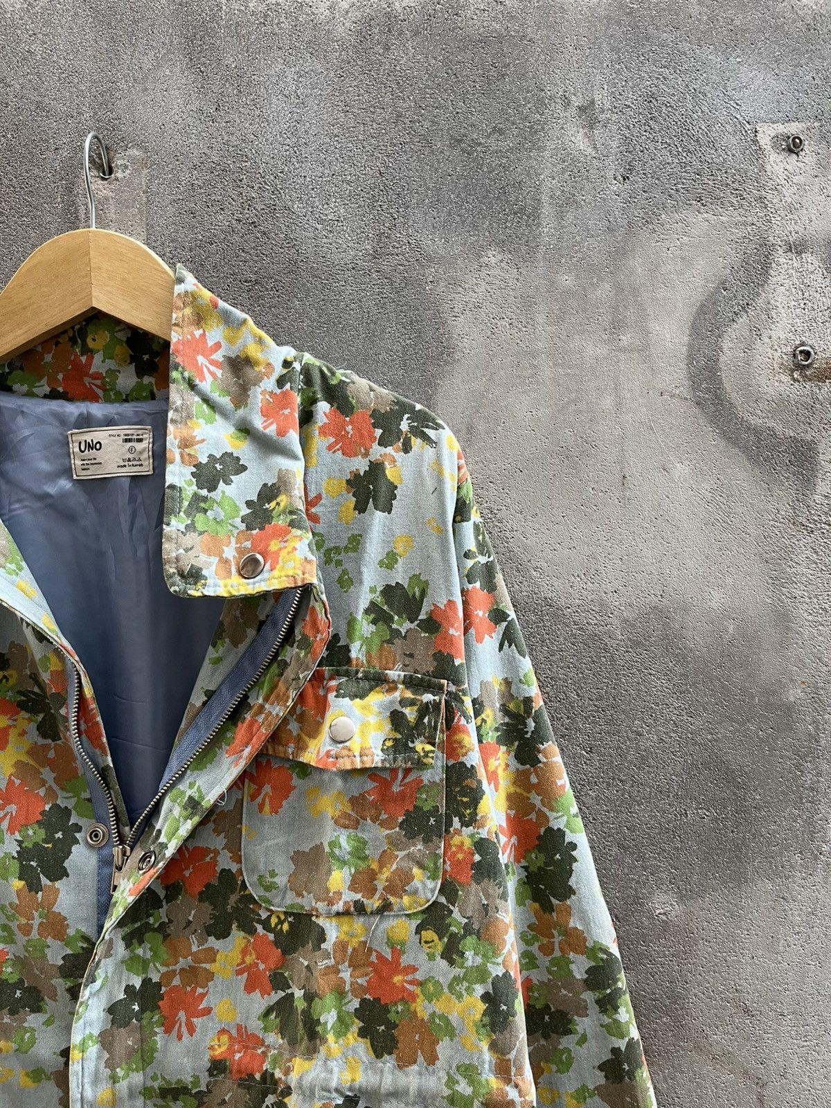 Vintage × Y's for Men × Yohji Yamamoto Japanese Floral Military Jacket – Inspired by Yohji Yamamoto Size US XL / EU 56 / 4 - 5 Thumbnail
