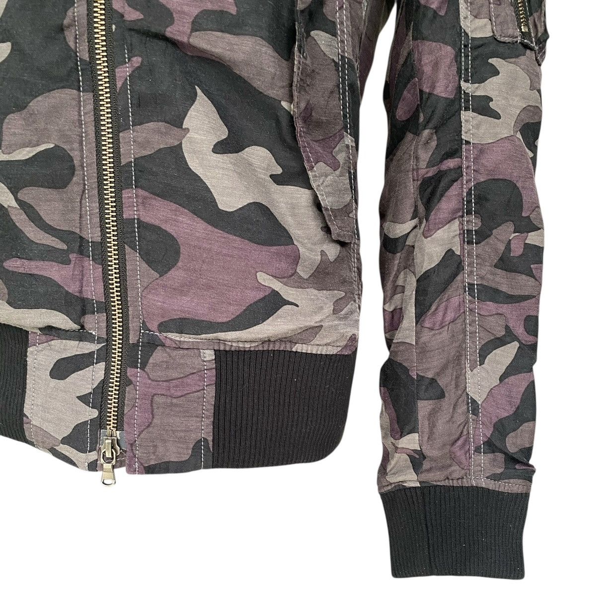 Tornado Mart Rare TORNADO MART Bomber Camo Jacket Size US M / EU 48-50 / 2 - 4 Thumbnail