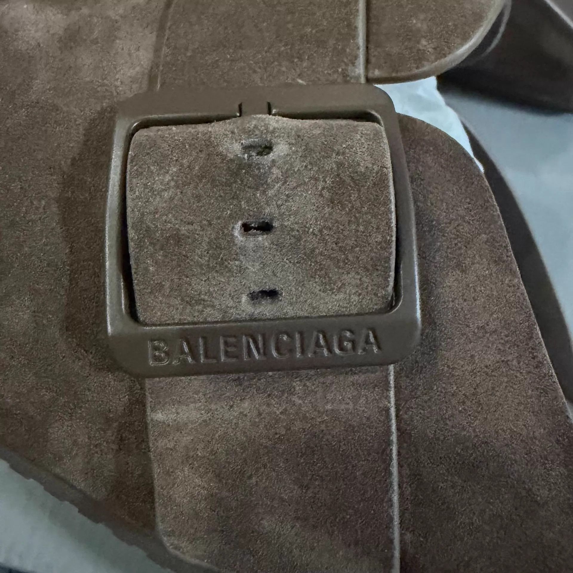 Balenciaga Balenciaga 24ss Sunday Suede Five-toe Birkenstock 44 Size US 11 / EU 44 - 3 Thumbnail