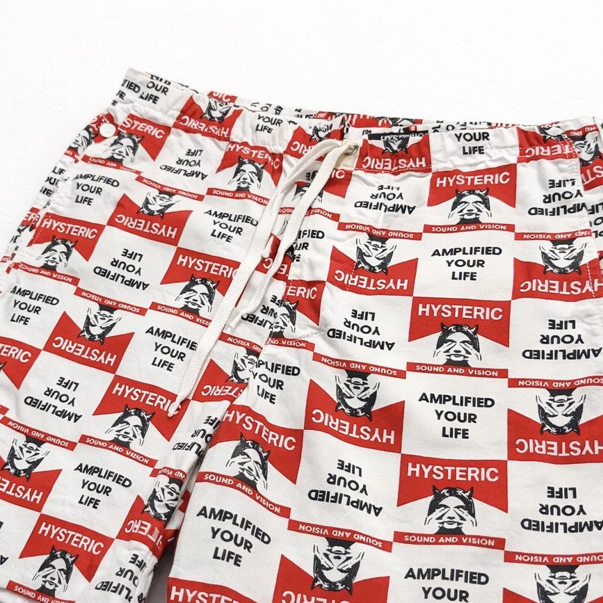 Hysteric Glamour Hysteric Glamour AOP Logo Shorts Size M Made in Japan Size US 32 / EU 48 - 4 Thumbnail