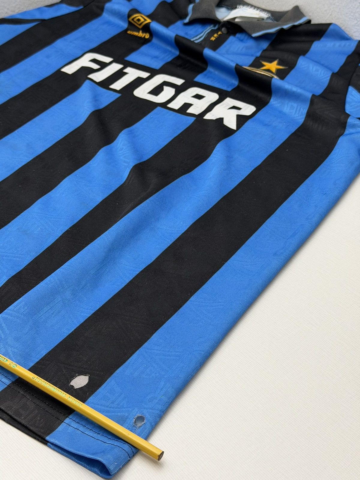 Umbro Vintage 1994 Umbro Inter Milan Home Football SoccerJersey XL Size US XL / EU 56 / 4 - 9 Thumbnail