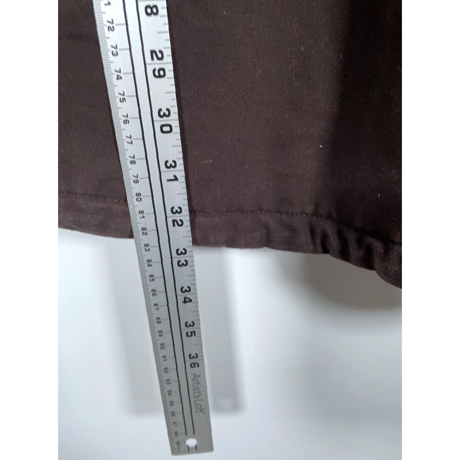 Vintage Ridgecut Women's 2X Flannel Lined Canvas Jacket Dark Brown Removable Hood Size XXL / US 16-18 / IT 52-54 - 6 Thumbnail