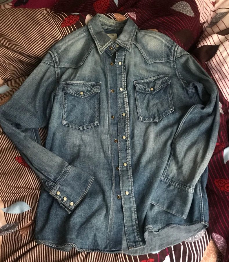 Visvim Visvimvisvim Denim Shirt Size 1 Available-2504 Size US S / EU 44-46 / 1 - 1 Thumbnail