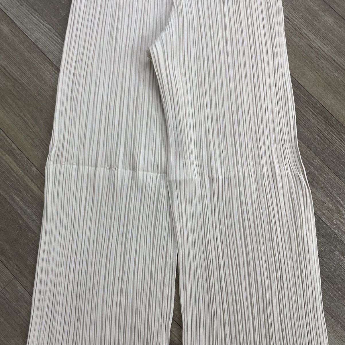 Homme Plisse Issey Miyake 2000s Pleast Please Issey Miyake Biege Pants Size US 27 - 5 Thumbnail