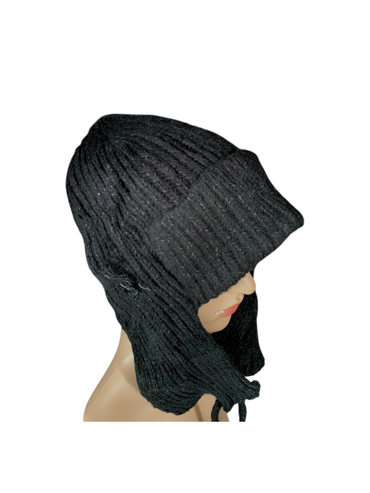 Japanese Brand × Kapital × Vintage Knitted Earflap Balaclava Winter Streetwear Hats Size ONE SIZE - 7 Thumbnail