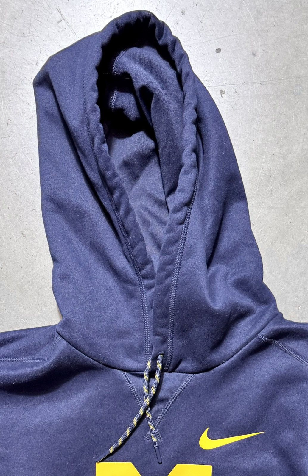 Nike × Vintage Nike Therma-Fit Michigan Wolverines Hoodie sz M Size US S / EU 44-46 / 1 - 6 Thumbnail