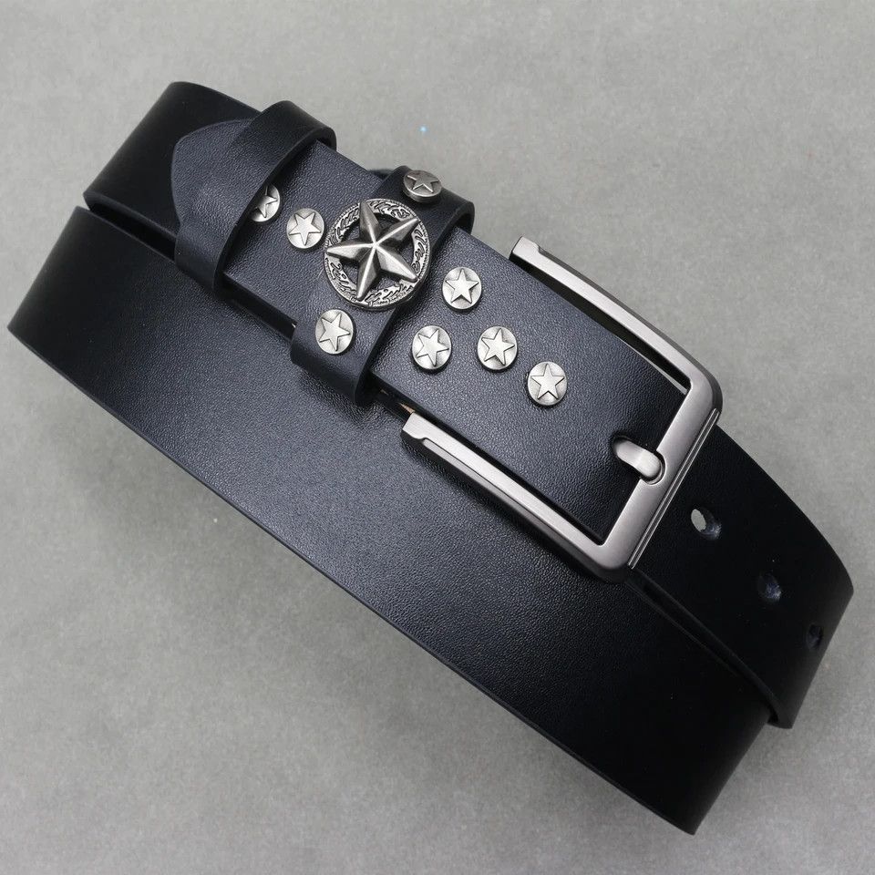 Japanese Brand × Vintage Star rivet belt Size ONE SIZE - 2 Thumbnail