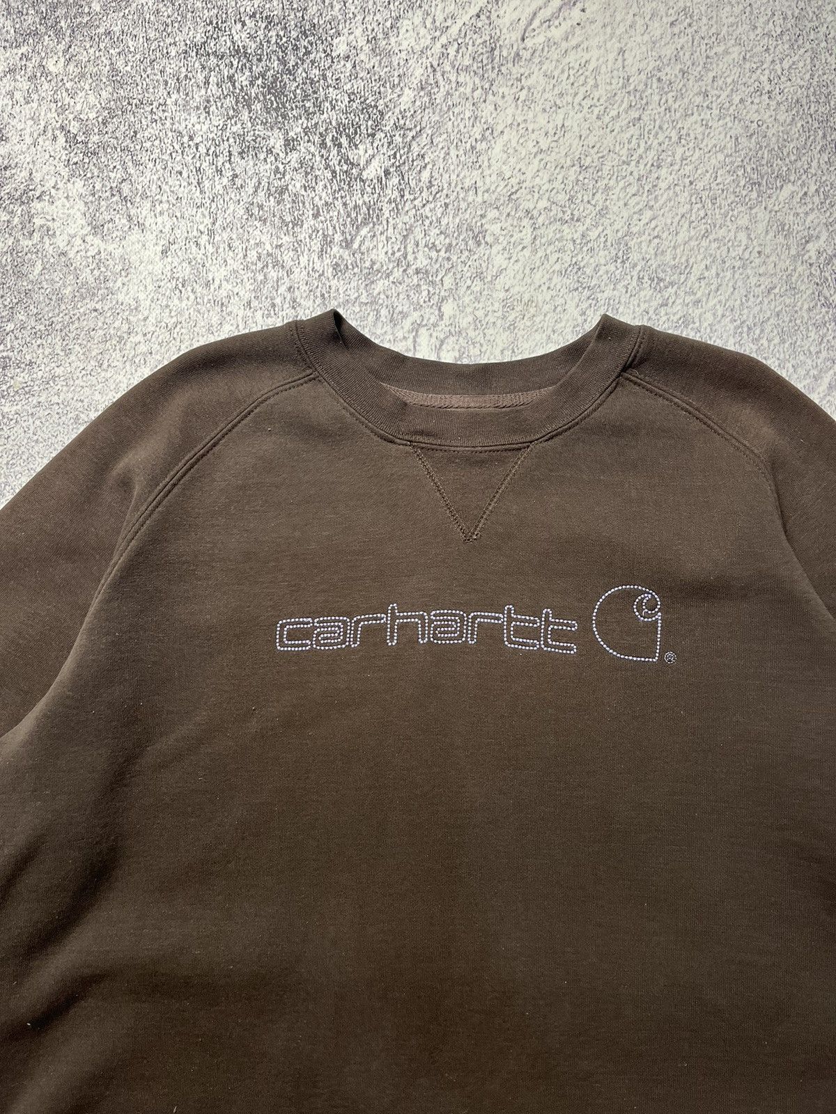 Carhartt Vintage Carhartt For Women Y2K Sweatshirt Big Logo Size L Size L / US 10 / IT 46 - 6 Thumbnail