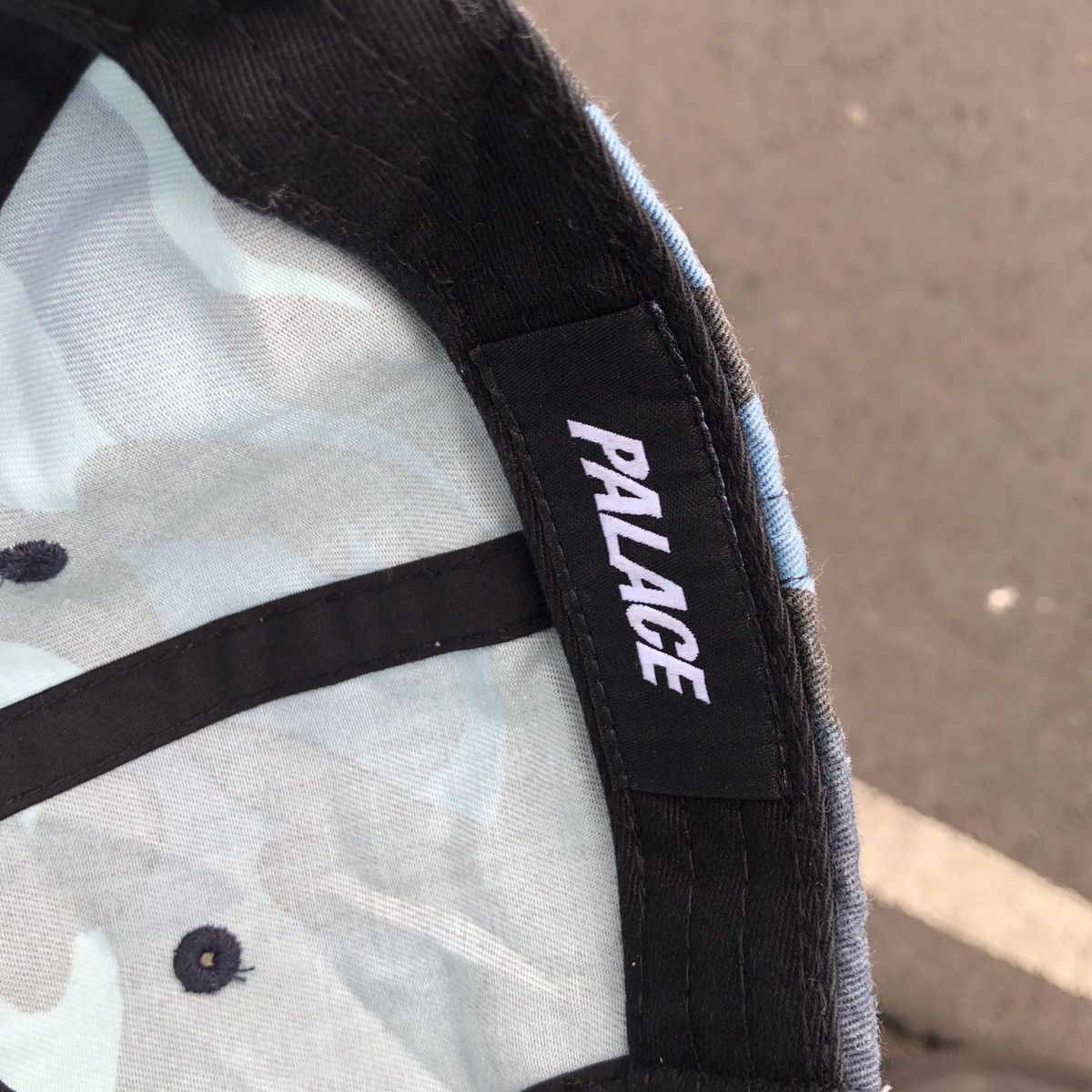 Palace PALACE 6-panel washed navy camo Size ONE SIZE - 5 Thumbnail