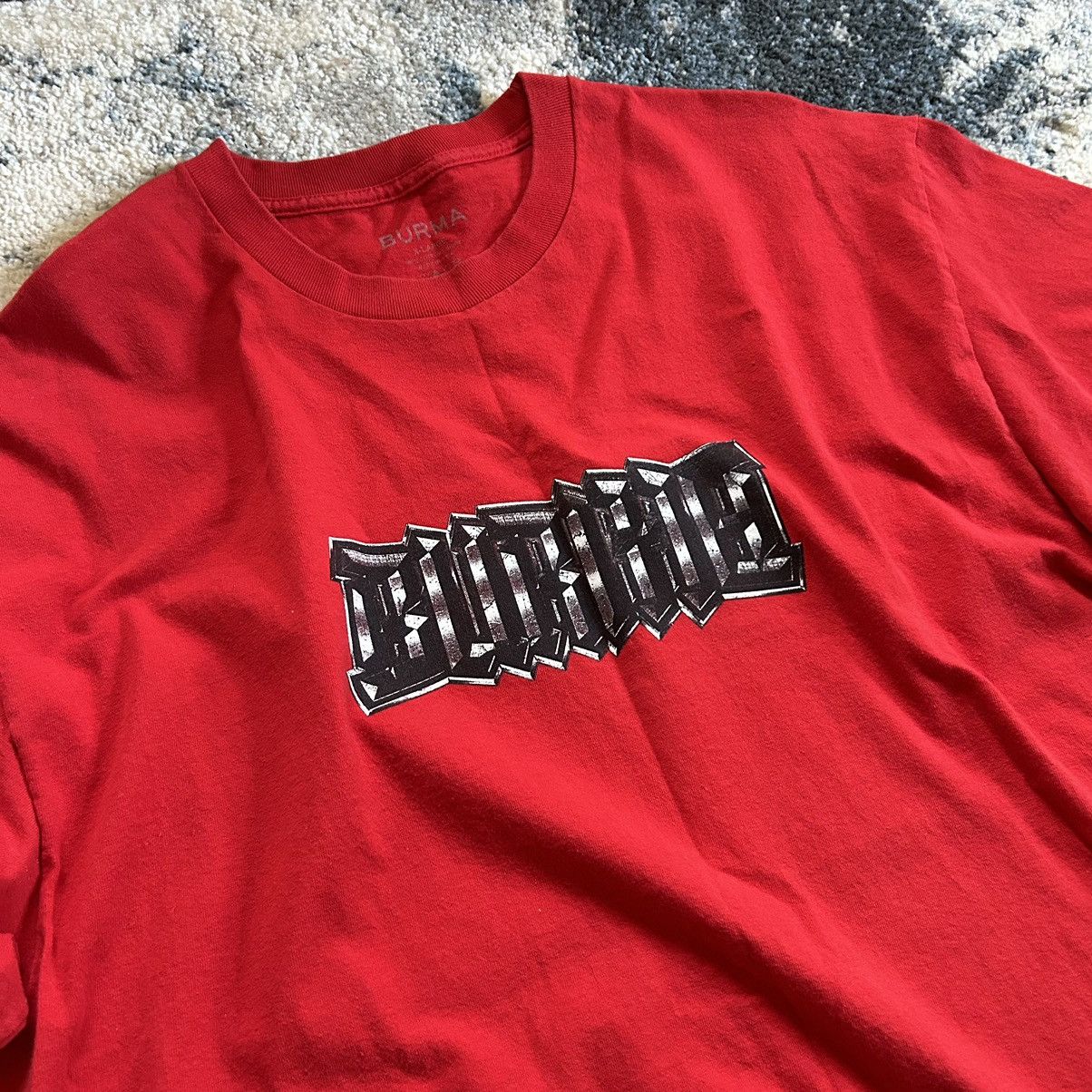 Burma 2019 BURMA DOOM METAL 3D LOGO TEE RED SPRiNG SUMMER Size US XL / EU 56 / 4 - 1 Thumbnail