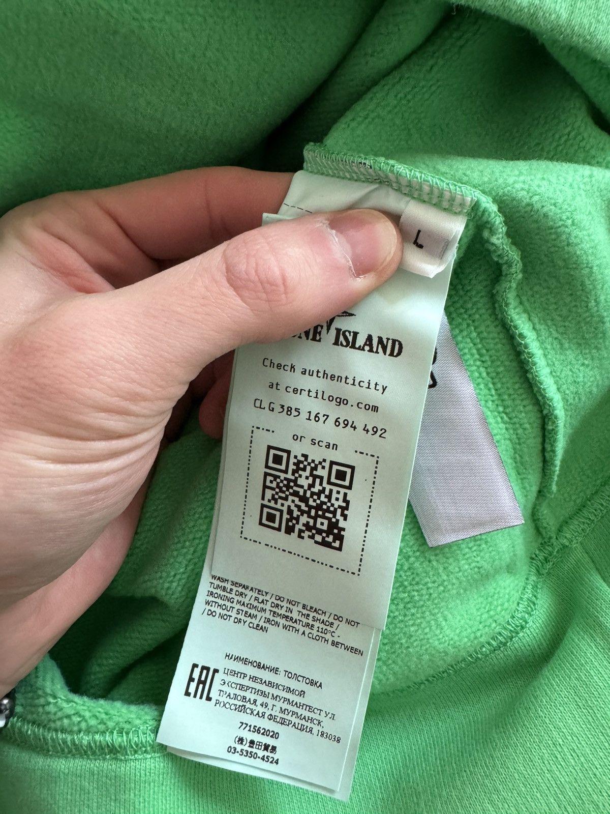 Stone Island Stone Island Logo Appliquéd Dropped Shoulder