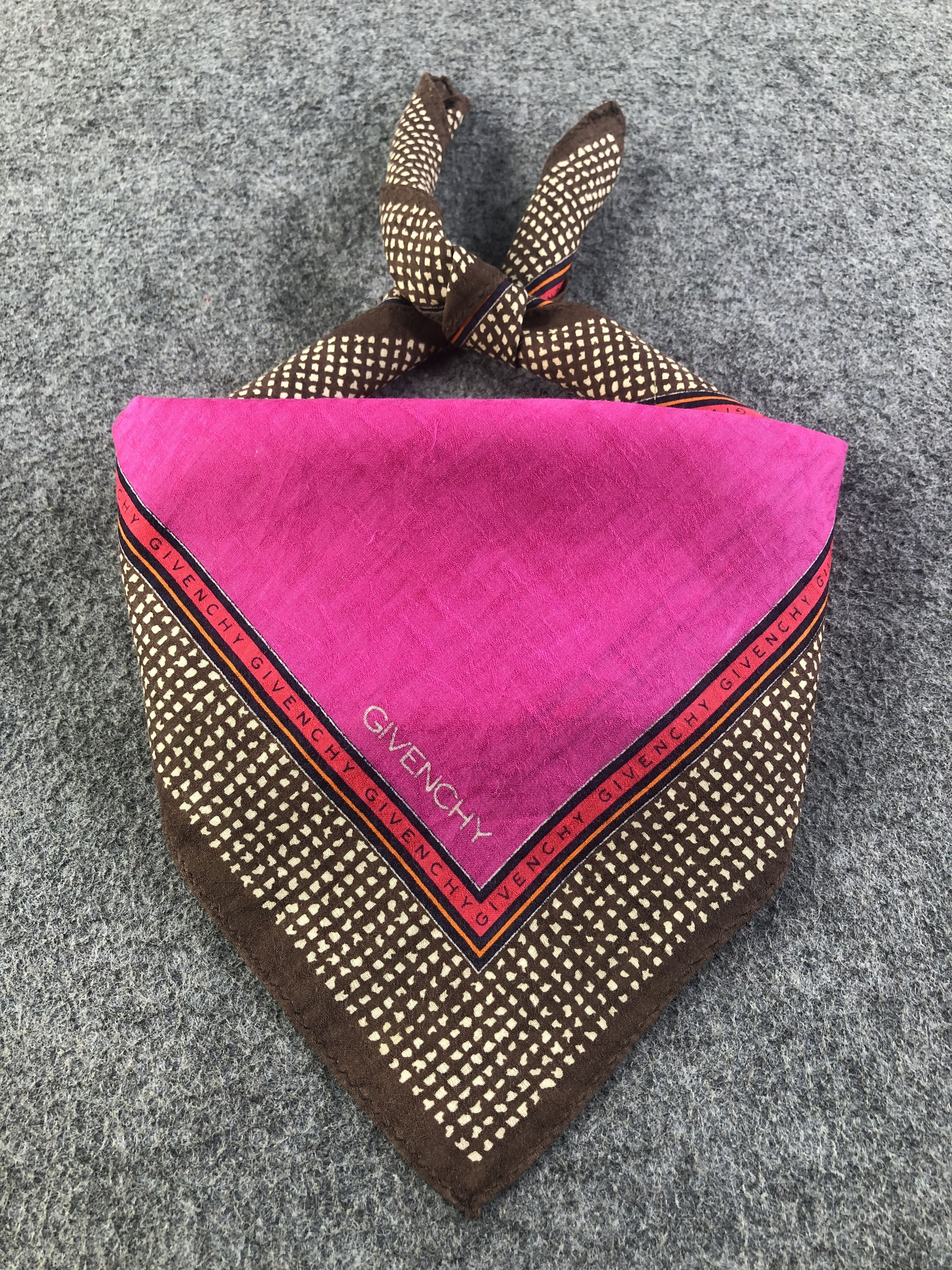 Vintage Givenchy Handkerchief / Bandana / Neckerchief Size ONE SIZE - 2 Thumbnail