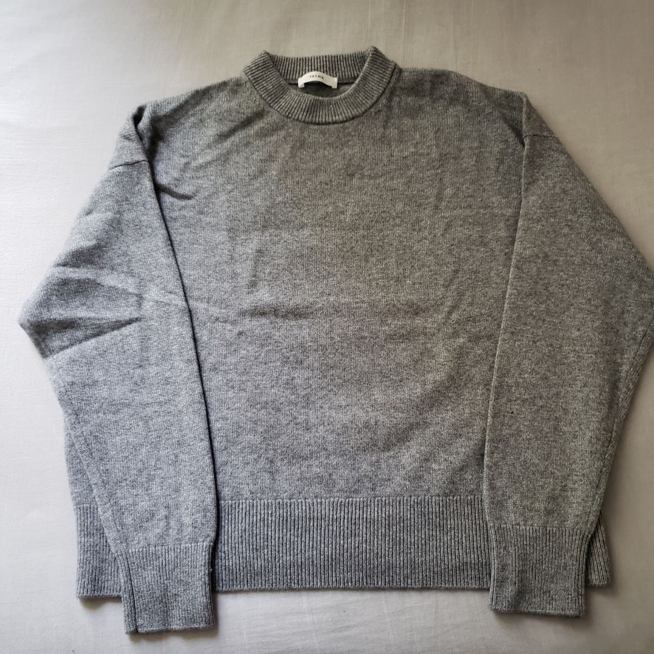Other Yacaia Grey Oversized Cashmere Blend Knit Size US M / EU 48-50 / 2 - 1 Thumbnail