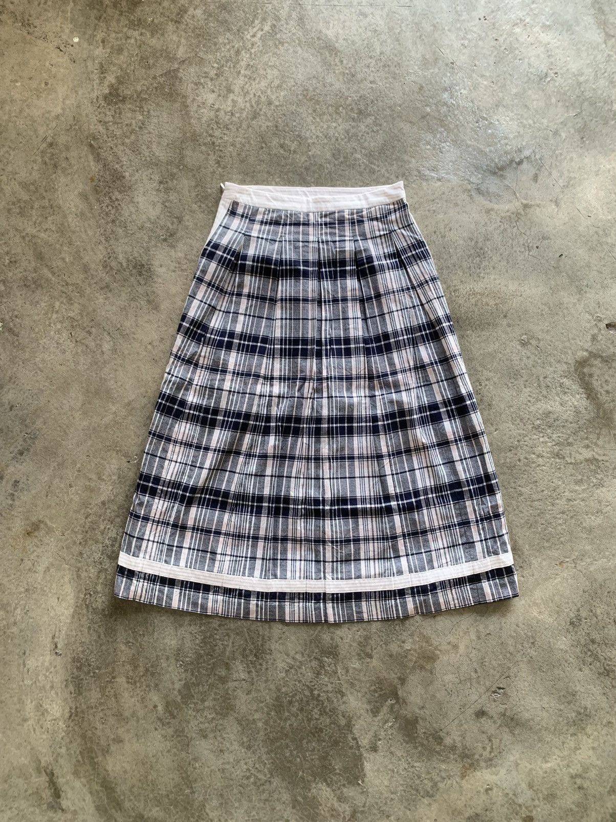 Kings Of Indigo × Thom Browne K.O.I x Thom Browne. nice design maxi shirt Size 25" / US 0 / IT 36 - 6 Thumbnail