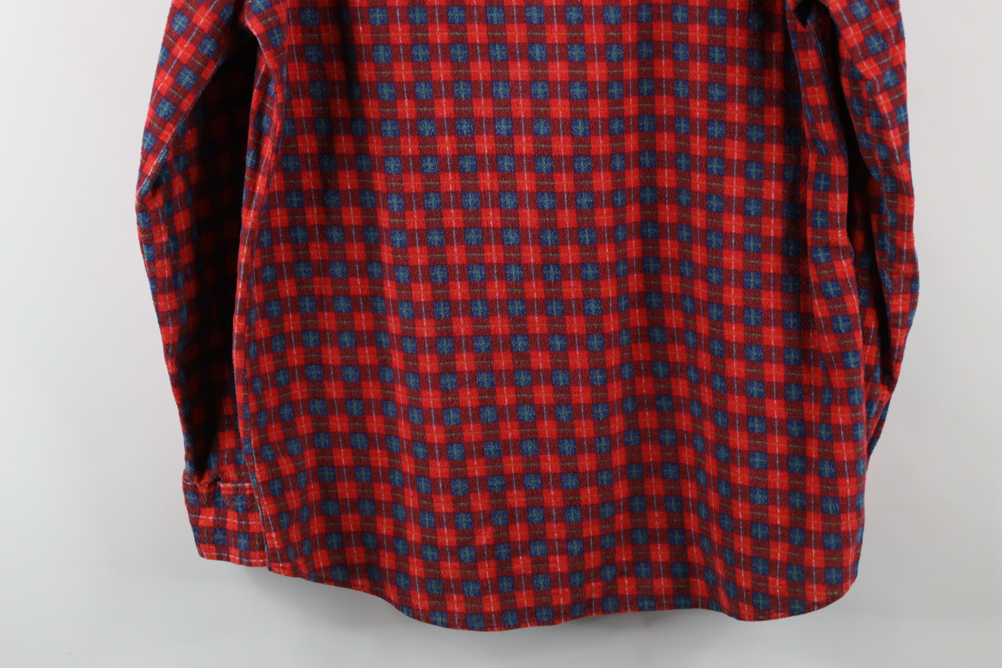 Vintage Vintage 70s Streetwear Collared Button Shirt Plaid USA Size US M / EU 48-50 / 2 - 12 Thumbnail
