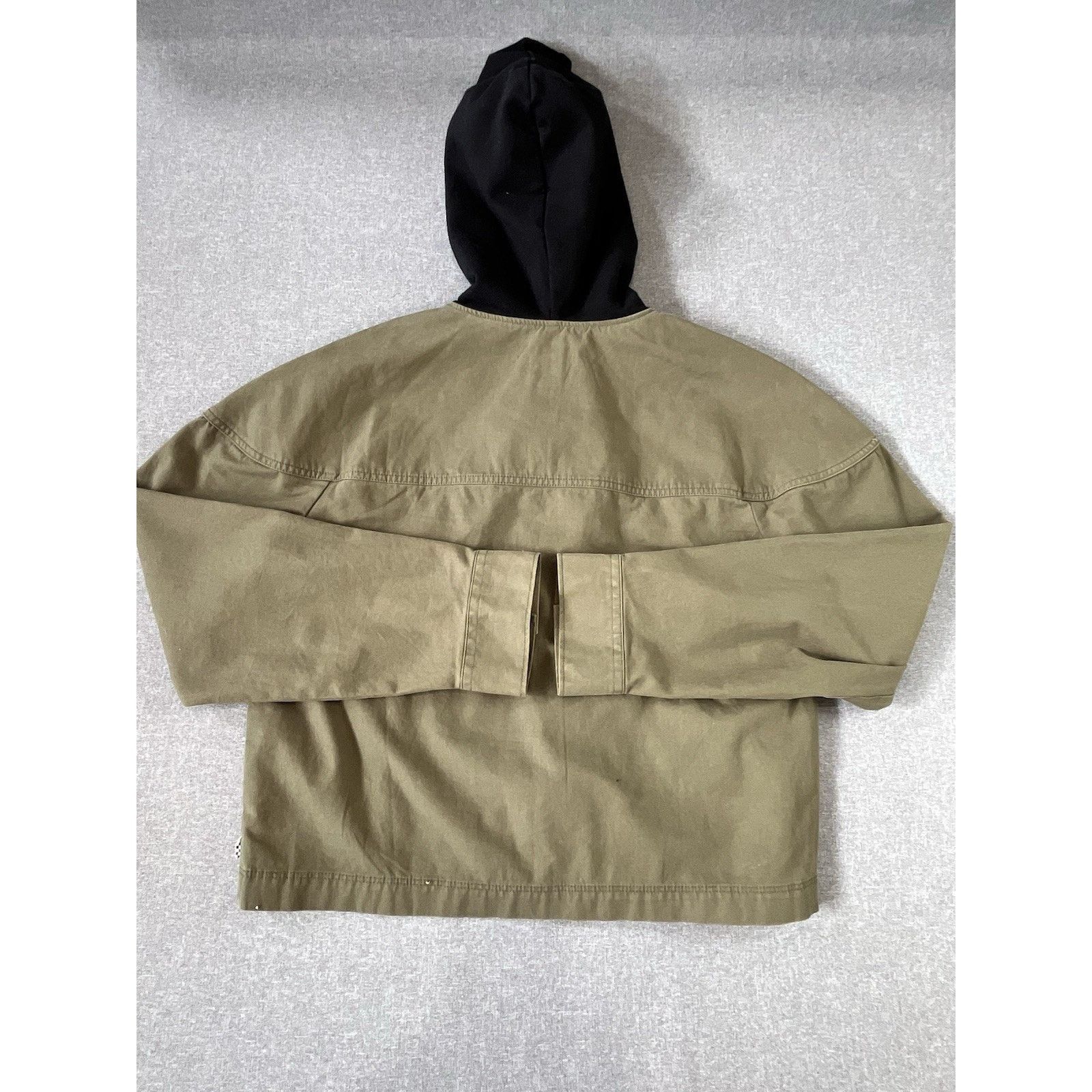 Vans VANS Military Style Hooded Cropped Jacket Army Green Size S Size S / US 4 / IT 40 - 7 Thumbnail