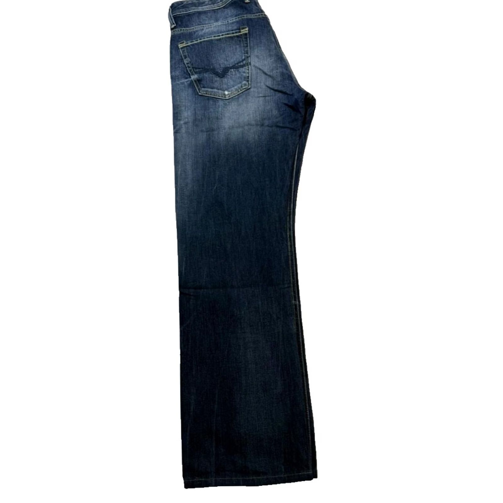 Guess GUESS Rebel Regular Straight Denim Men'S Blue Jeans Cotton Casual Pants Size 33 Size US 33 - 3 Thumbnail